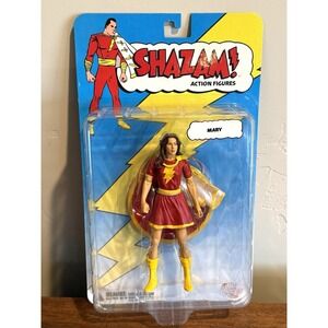 SHAZAM! ACTION FIGURE, MARY RED VARIANT 6" FIGURE DC DIRECT, BRAND NEW, SEALED!